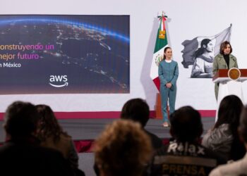 Anuncio de Inversión de Amazon Web Services en México en la Mañanera de la Presidenta Claudia Sheinbaum