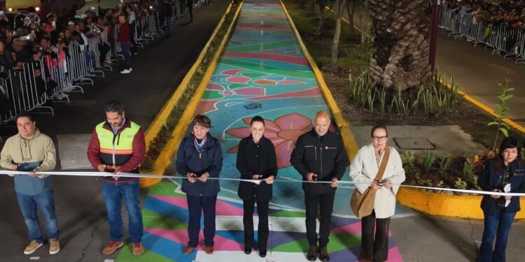 Visita histórica a Ecatepec: Presidenta encabeza inauguración del Sendero Seguro, Pichardo Pagaza